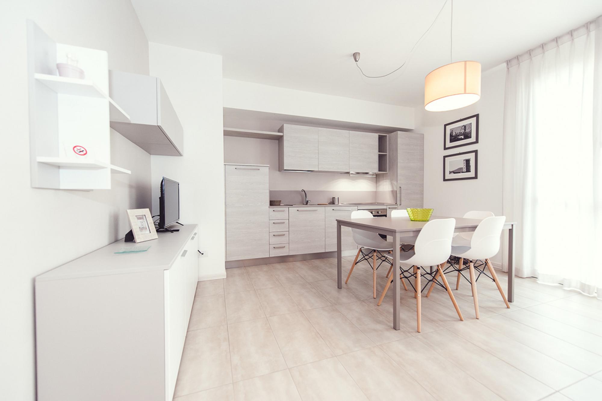 soggiorno e cucina appartamento 304